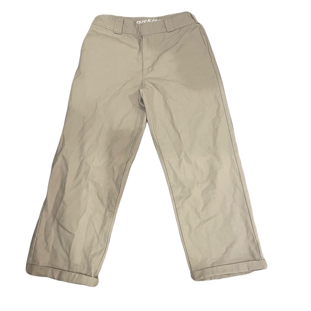 dickies worker crop roll hem